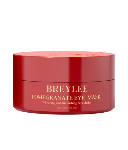 BREYLEE red pomegranate eye mask moisturizing hydrating dark circles collagen eye care patches beauty K1