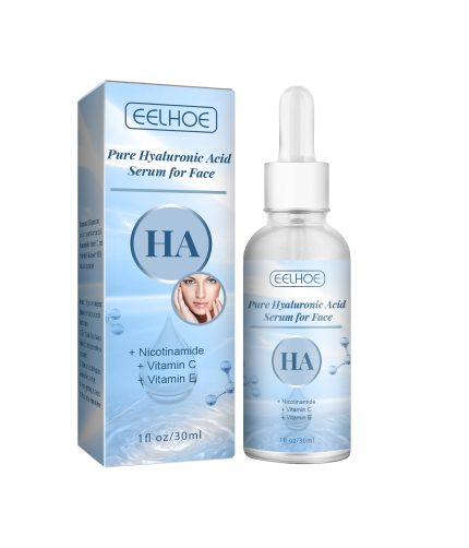 eelhoe Pure Hyaluronic Acid Face Serum MoisturizerFades Wrinkles Repair Brightening Firming Hydrating for Skin Care K1