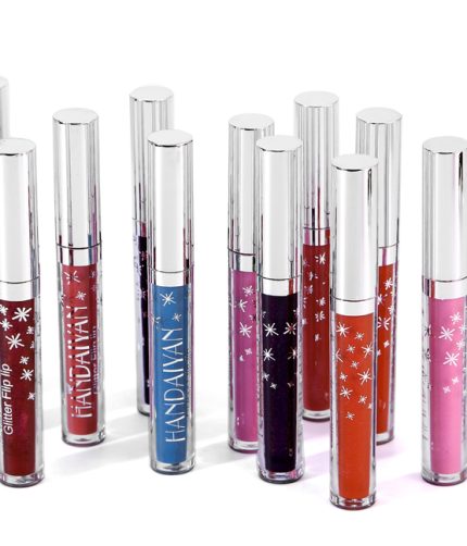 HANDAIYAN  7Colors Private Label Lip Gloss Wholesale Waterproof Labial Glaze Colourpop Liquid Lipstick Purple Single Lip Gloss